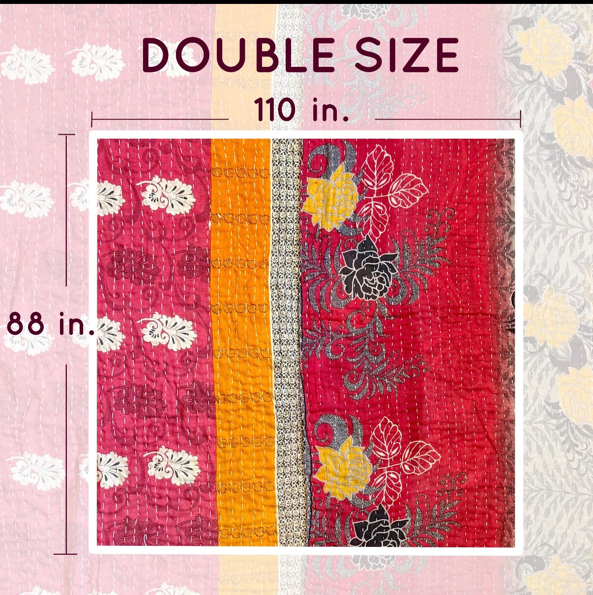 Kantha Blanket