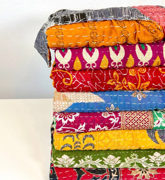 Kantha Blanket